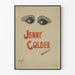 Vintage poster Jenny Golder met intense blik