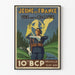 Vintage Militair Poster Jonge van Frankrijk 10e BCP Neuville-sur-Ain