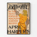 Vintage poster van Joan of Arc door Edward Penfield