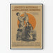 Vintage poster Nationale Moederdag voor grote gezinnen
