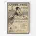 Vintage Poster of the Paris Day, July 14, 1915, War Works