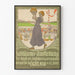 Vintage poster verjaardag bakkerij en banketbakkerij 1910