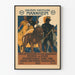 Vintage poster van de internationale tentoonstelling voor kunst en tuinieren Mannheim 1907