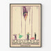 Jungmühle Dortmund Krüger Passage Poster - Vintage Art Deco wanddecoratie