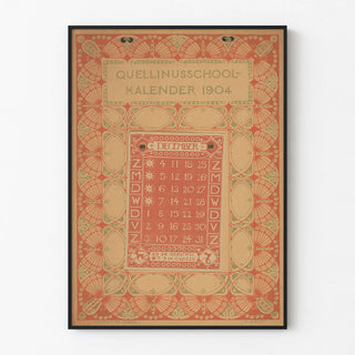 kalender-van-de-quellinusschool-voor-december-1904