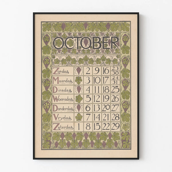 kalenderblad-voor-oktober-1898