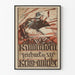 Militaire propagandaposter van Duitsland uit 1917 - Decoratief historisch poster
