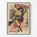 Vintage poster Karina L'Horloge door Louis Oury