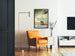 Decoratieve Khmer-poster met theemok en infusie-thema