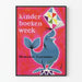 Poster Kinderboekenweek met zeeleeuw en gekleurd vlieger