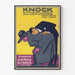 Vintage poster "Knock or The Triumph of Medicine" – Comédie des Champs-Élysées Theater