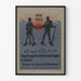 Historisch poster Eerste Wereldoorlog - Turkse en Oostenrijks-Hongaarse soldaten hand in hand