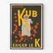 Vintage poster Bouillon KUB - Vereist de K