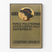 Vintage kunsttentoonstellingsposter Straatsburg 1897