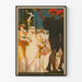 Decoratieve Art Nouveau-poster van het Kunstlerfest Düsseldorf 1905