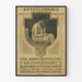 Vintage artistieke poster voor jaarlijkse tentoonstelling van Weners kunstenaars