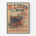 Vintage militaire poster L'Armée de l'Est Campagne 1870-71