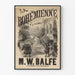 Vintage Poster La Bohémienne Grand Opéra - Klassieke Muurdecoratie