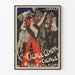 Vintage poster La Cigale Revue door P. Lefers