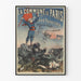 Poster La Commune de Paris 1871 - Historische wanddecoratie
