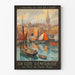 Vintage poster La Côte d'Émeraude - De haven van Saint-Malo