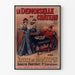 Vintage poster La Demoiselle du Château door Xavier de Montepin