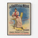 Vintage poster La Faute d'une Mère door Camille Debans