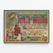 Vintage poster La France Prévoyante feest van de 2e miljoen 1891 — ingelijst kunstwerk aan de muur
