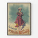Vintage poster La Gracieuse Mlle Mercédès Noëlita