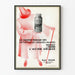 Vintage reclameposter voor urine-antiseptica Rogier
