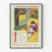 Vintage wandposter La MnémoTechnie Angéiologique - Anatomische illustratie
