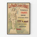 Vintage poster La Poudre à Vers Viart