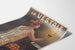 Vintage poster La Vestale continuous fire fireplace Viville Paris