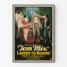 Vintage poster Ladies to Board, film met Tom Mix