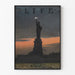 Liberty Statue at Twilight Poster
