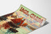 Vintage poster van Lago di Garda met zeilboten