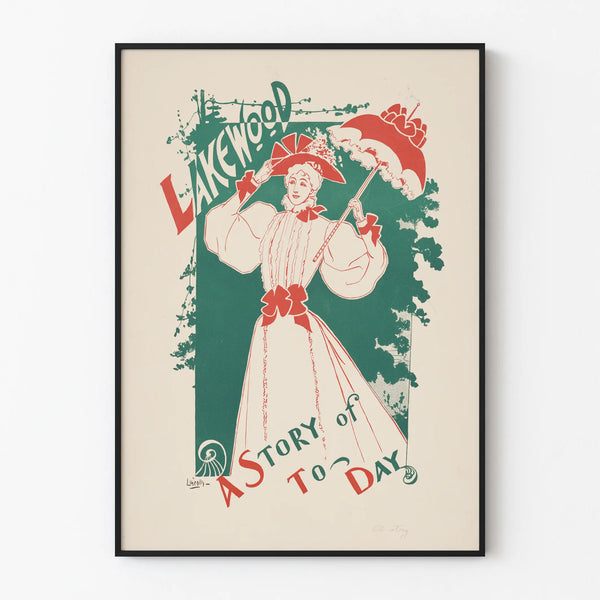 Vintage poster Lakewood A Story of To-Day