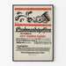 Vintage Noorse reclameposter voor Landbouwpost