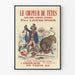 Vintage Poster De Hoofdafsnijder - Historisch Avonturenroman