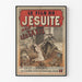Vintage poster Le Fils du Jésuite door Léo Taxil