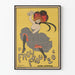 Vintage Poster Le Frou-Frou Artistieke Muurdecoratie