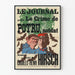 Vintage Poster Le Crime de Potru door Charles-Henri Hirsch