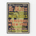 Vintage poster Le Matin - De mysteries van New York 1915