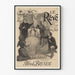 Vintage poster lichte dramatische lyrische droom naar Émile Zola