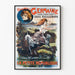 Vintage poster Le Secret de Germaine door Louis Boussenard