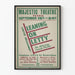 Vintage theaterposter Majestic - leunend op Letty