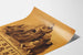 Vintage humanitaire poster Left Behind in Servië