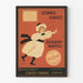 Vintage poster Leibniz Cakes Dessert Wafel muurdecoratie