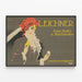 Vintage Poster Leichner Poeder en Parfum — ingelijst kunstwerk aan de muur