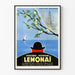 Vintage medisch poster Lemonai voor hypertensie